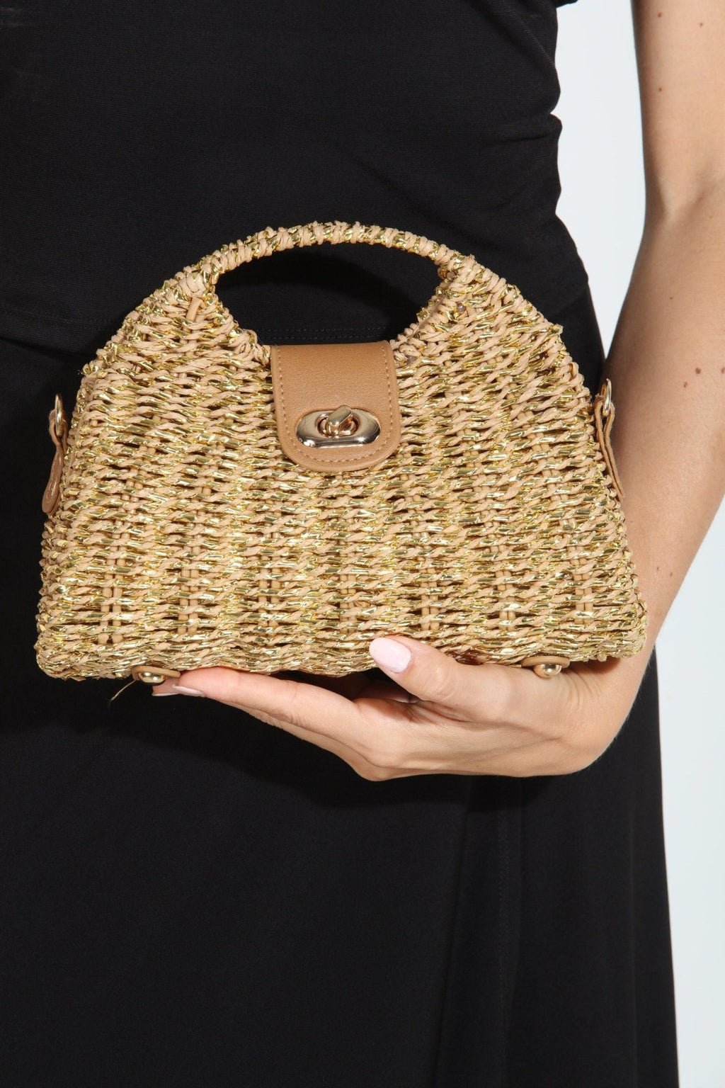 Carlita Woven Handbag