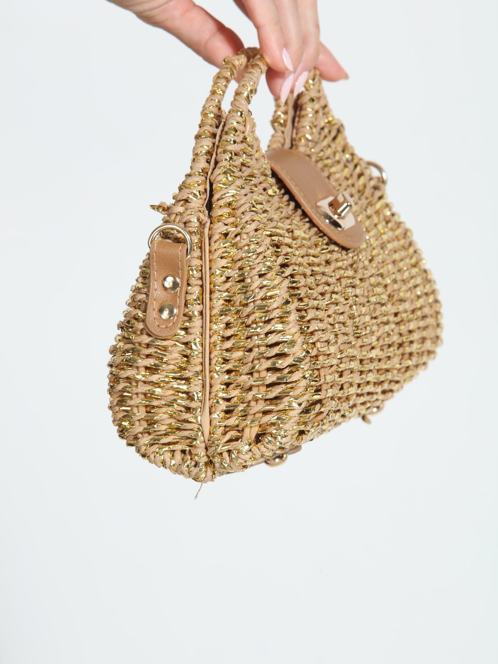 Carlita Woven Handbag