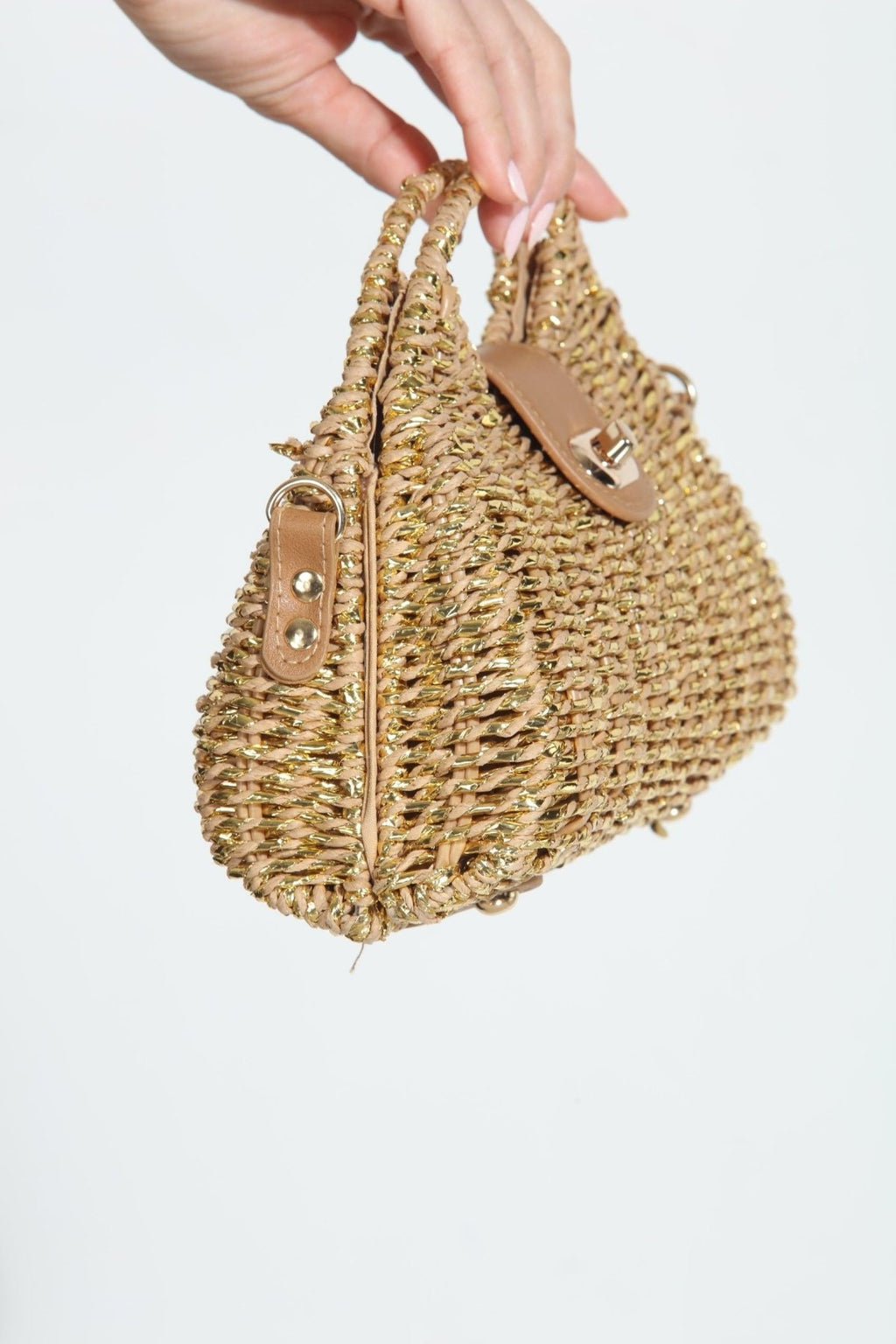 Carlita Woven Handbag