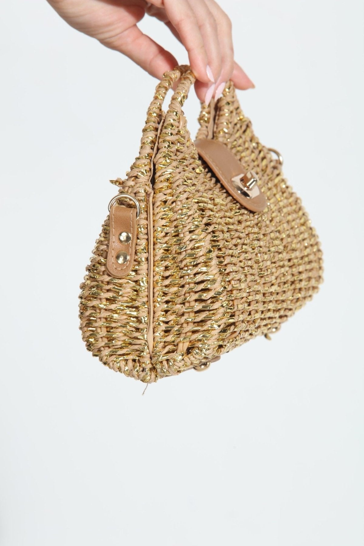 Carlita Woven Handbag