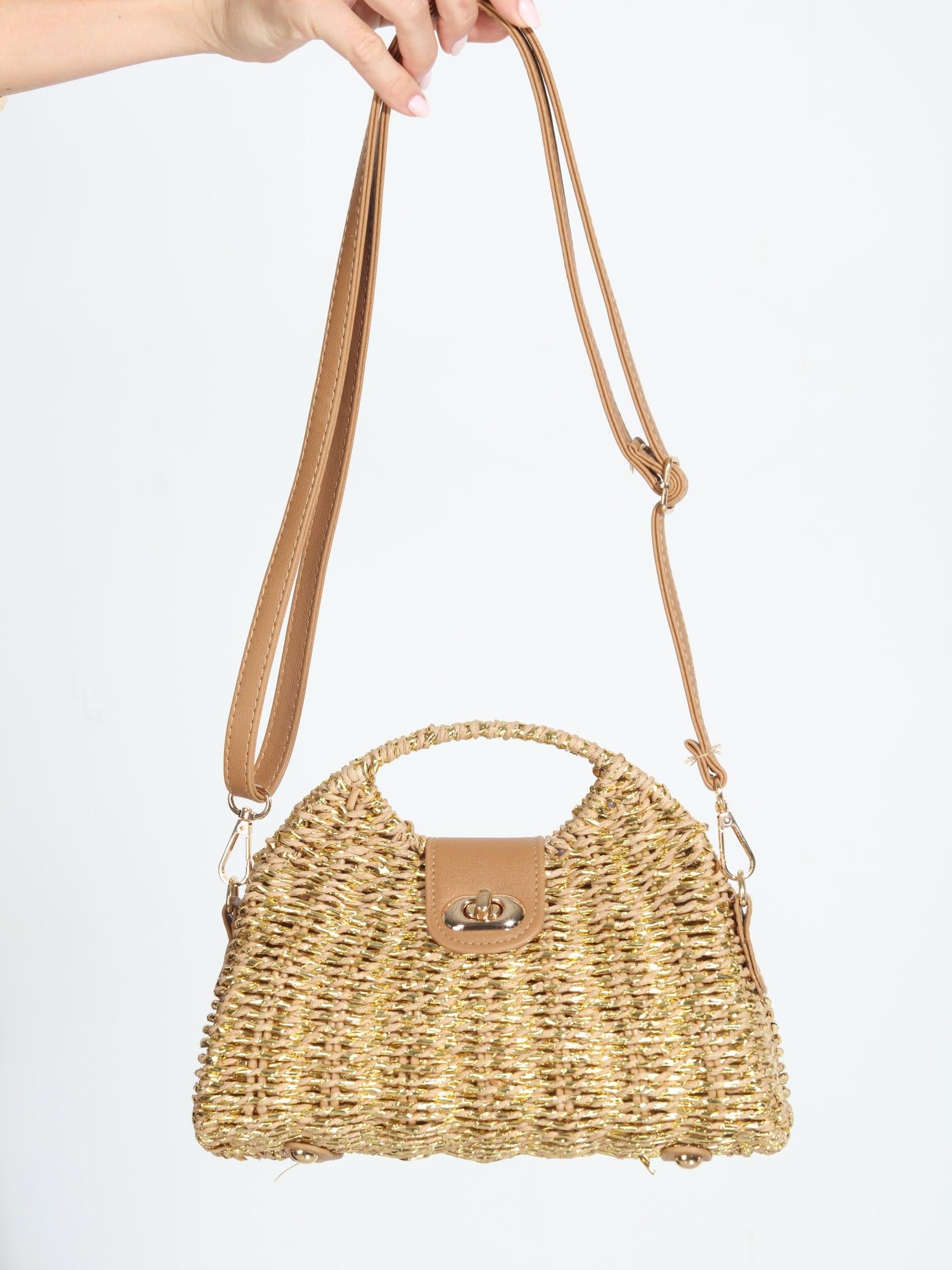 Carlita Woven Handbag