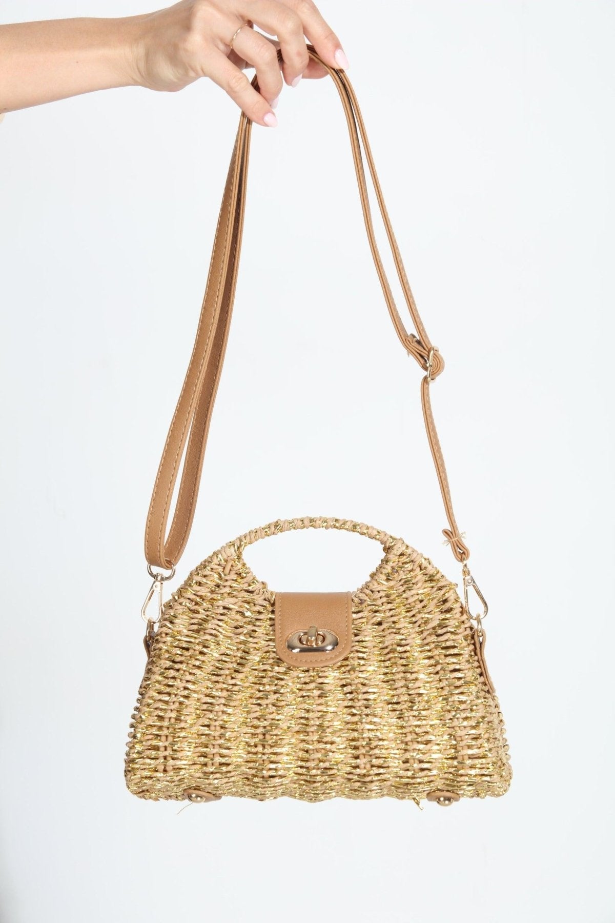 Carlita Woven Handbag