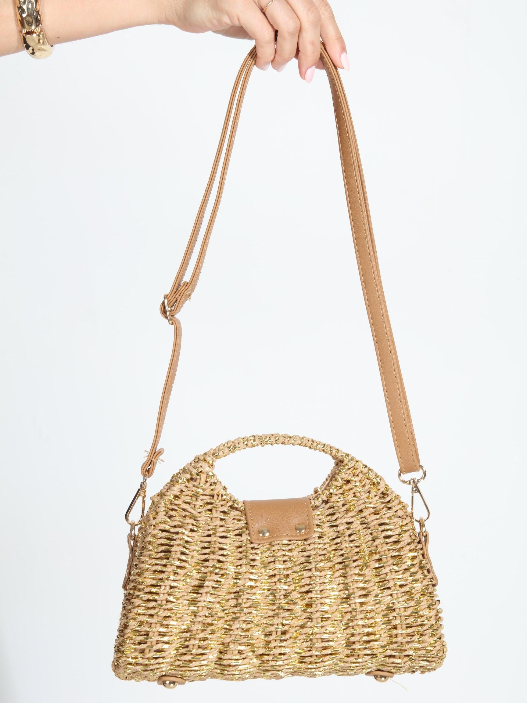Carlita Woven Handbag