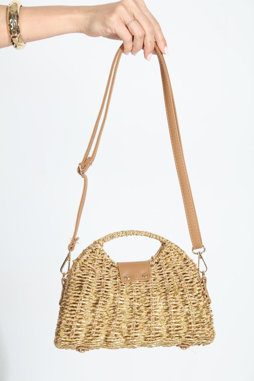 Carlita Woven Handbag