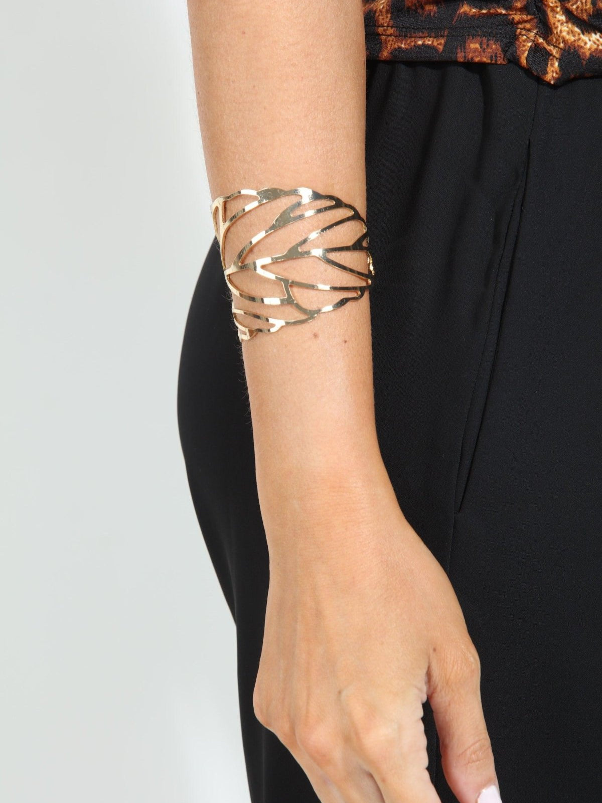 Flora Gold Cuff-BEST SELLER