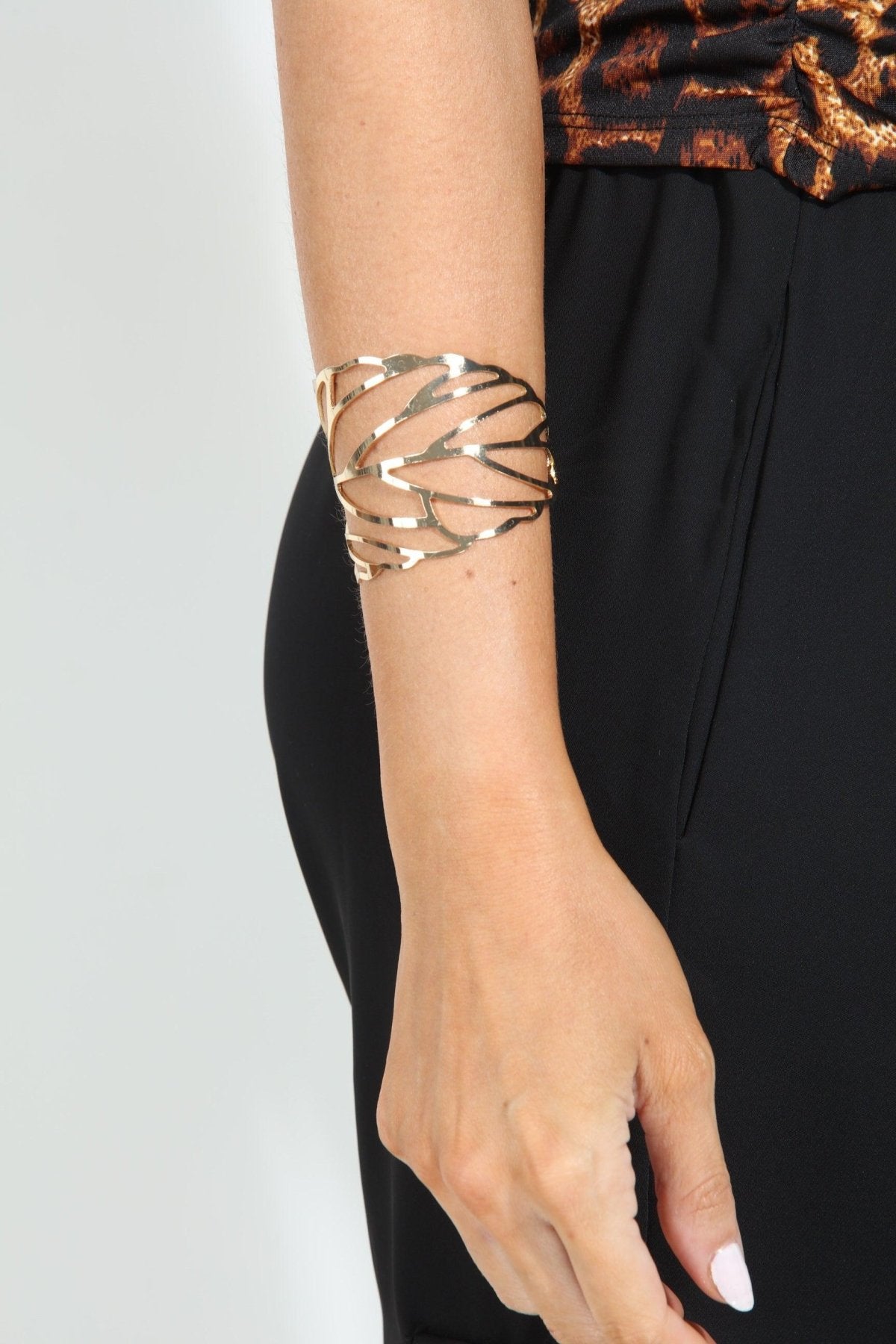 Flora Gold Cuff-BEST SELLER