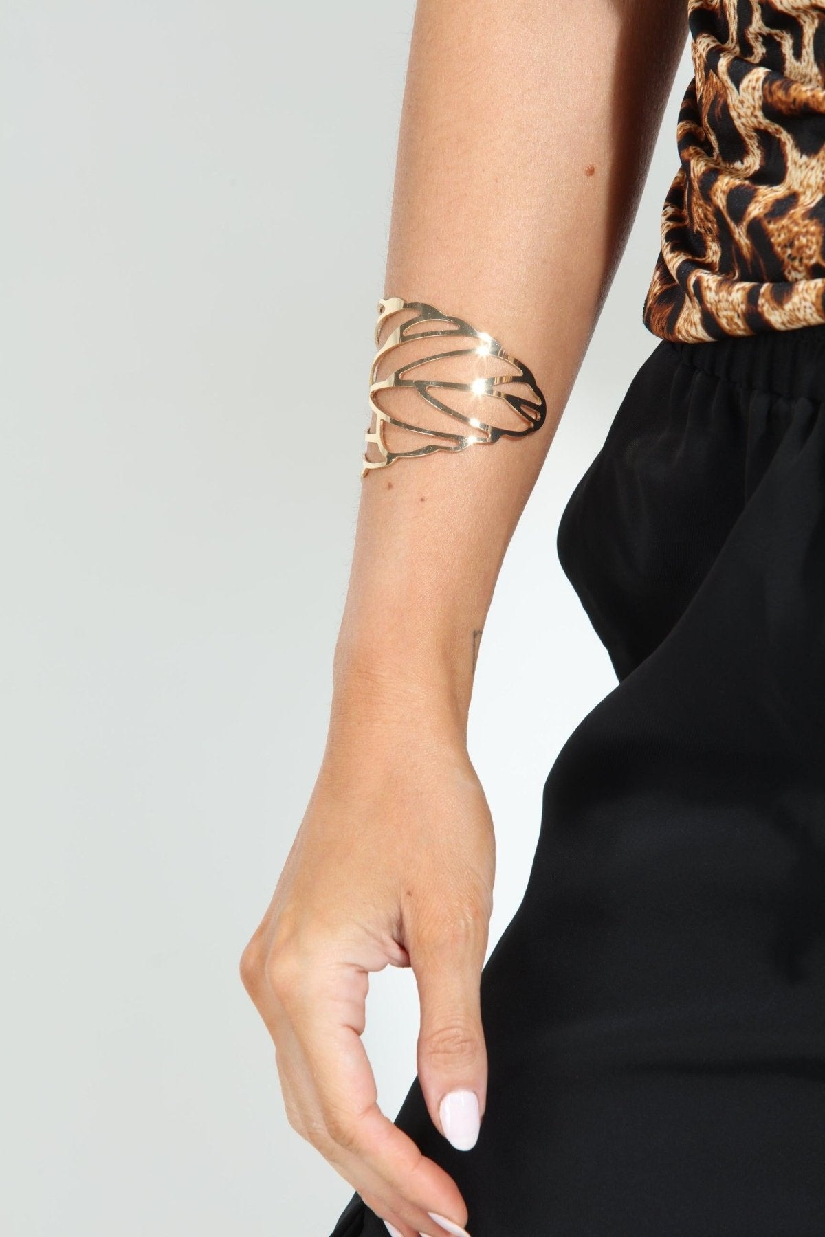 Flora Gold Cuff-BEST SELLER