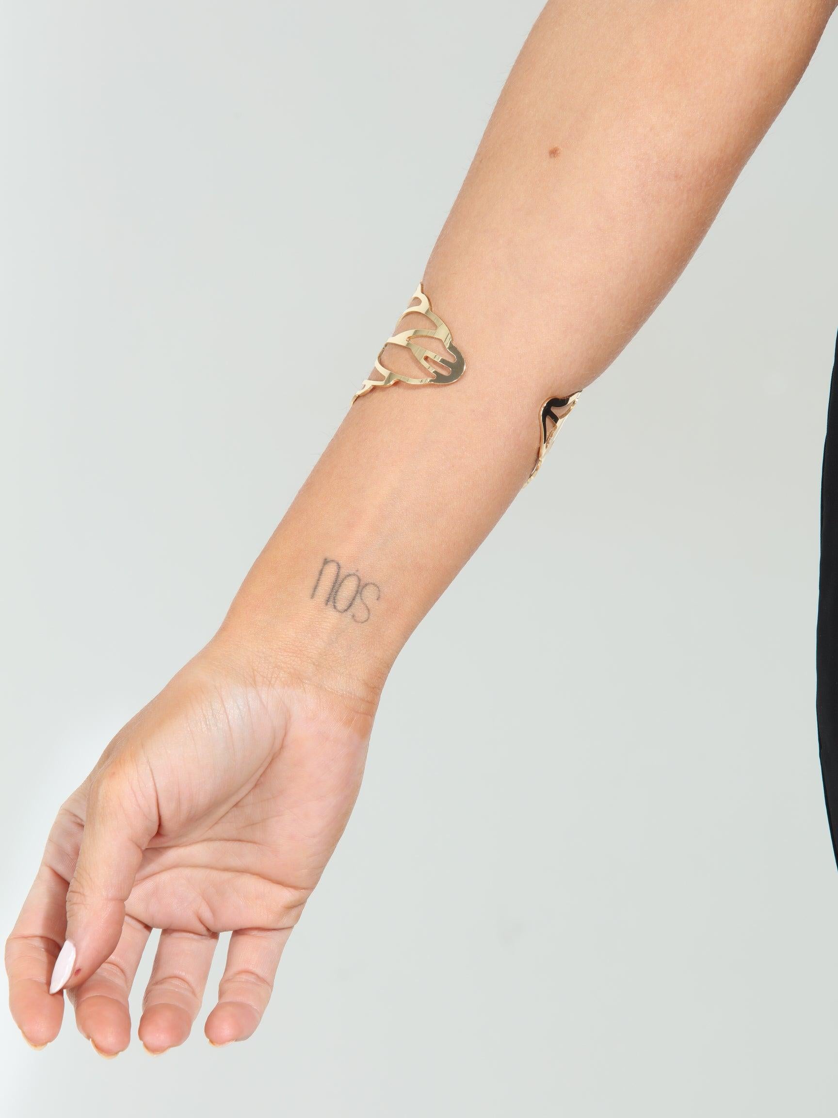 Flora Gold Cuff-BEST SELLER