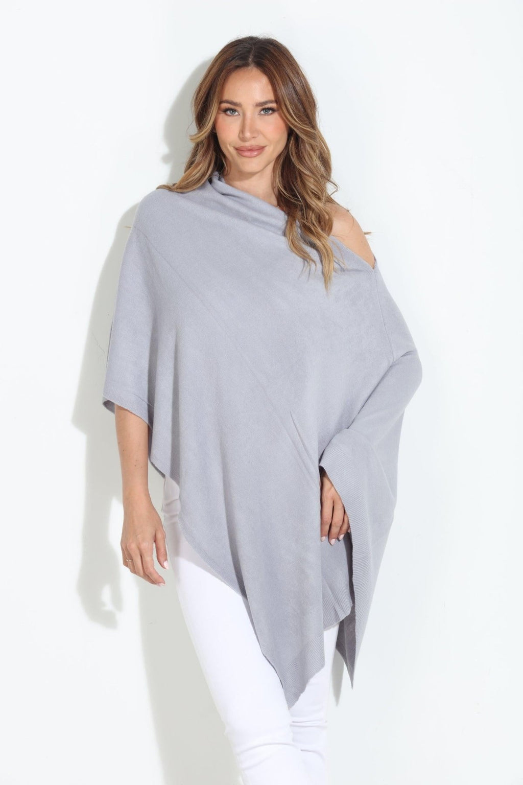 Cloud Throw-On Poncho-NEW COLOR