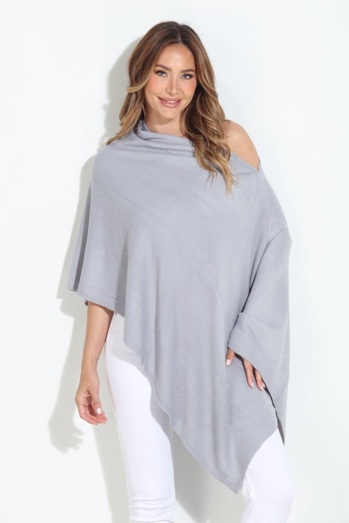Cloud Throw-On Poncho-NEW COLOR