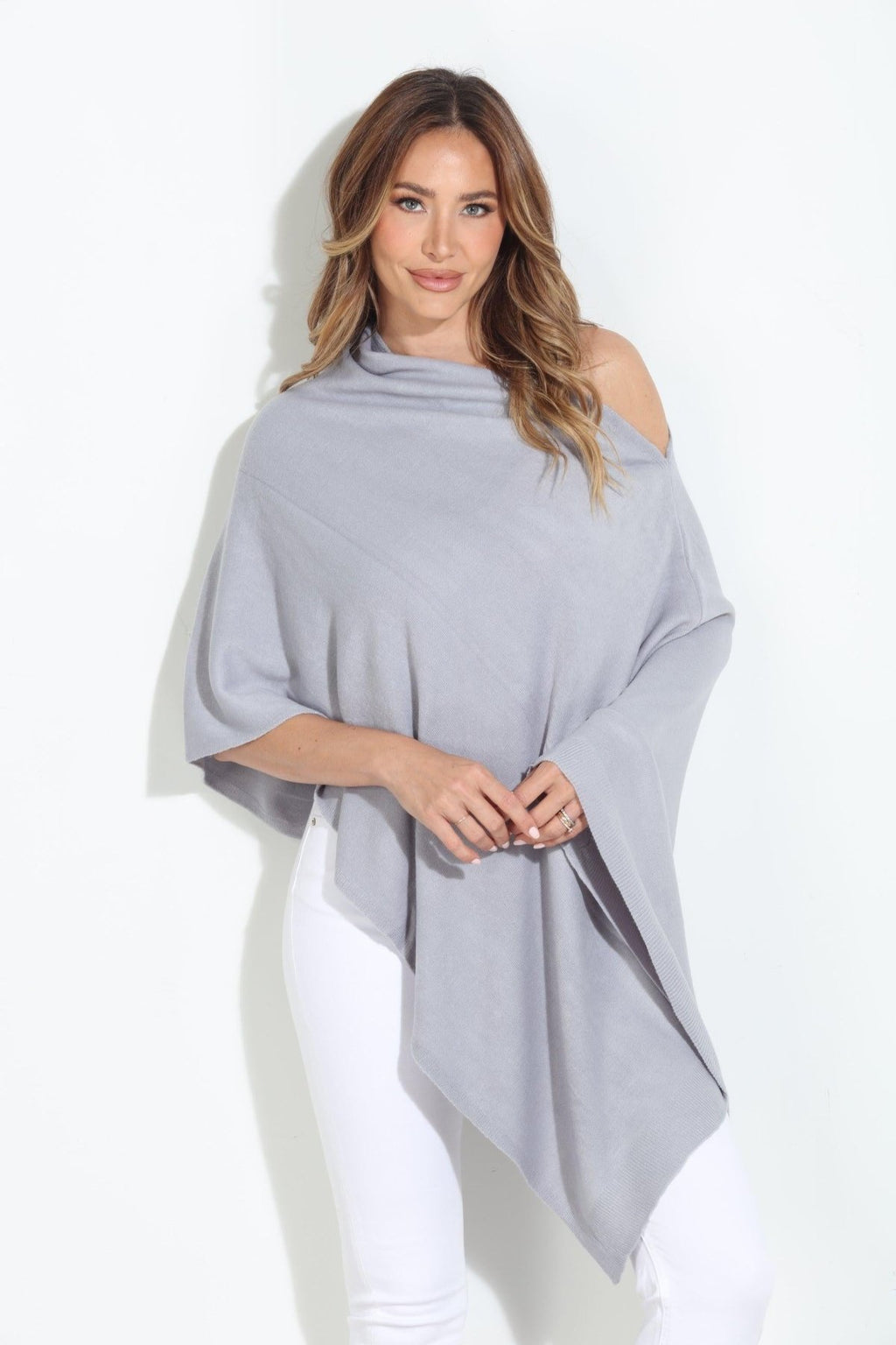 Cloud Throw-On Poncho-NEW COLOR