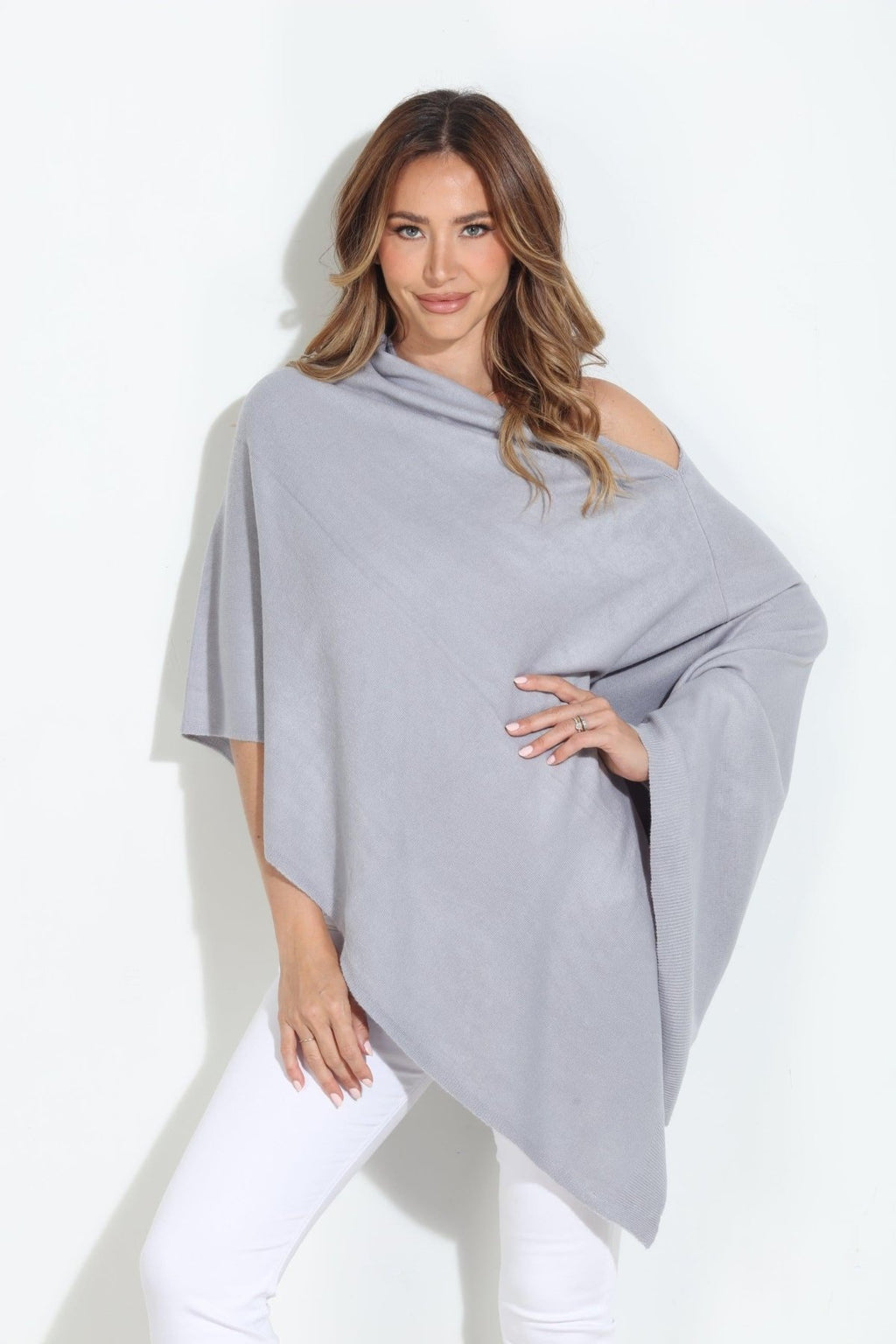 Cloud Throw-On Poncho-NEW COLOR