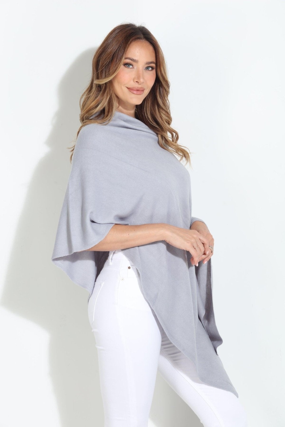 Cloud Throw-On Poncho-NEW COLOR