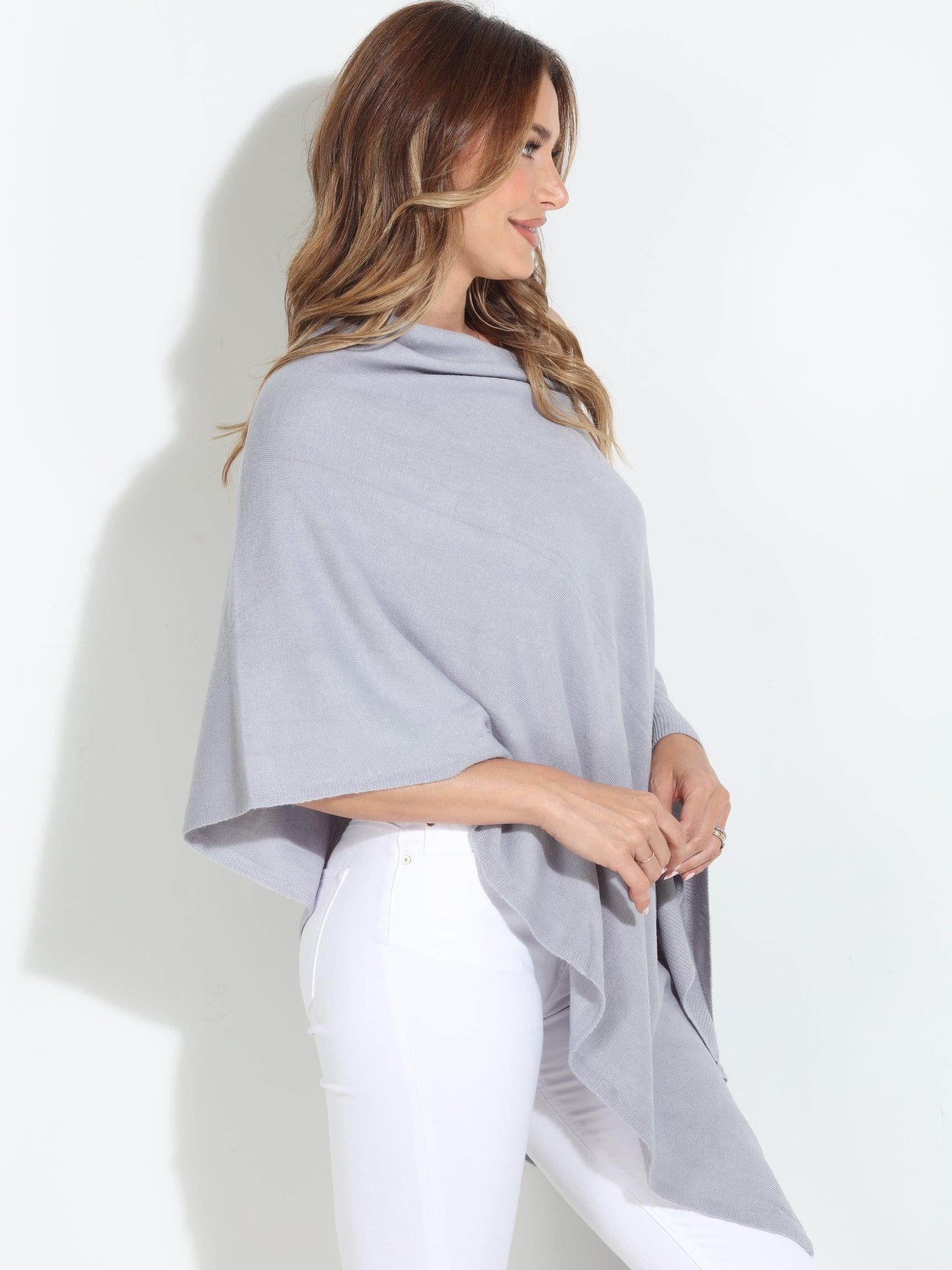 Cloud Throw-On Poncho-NEW COLOR