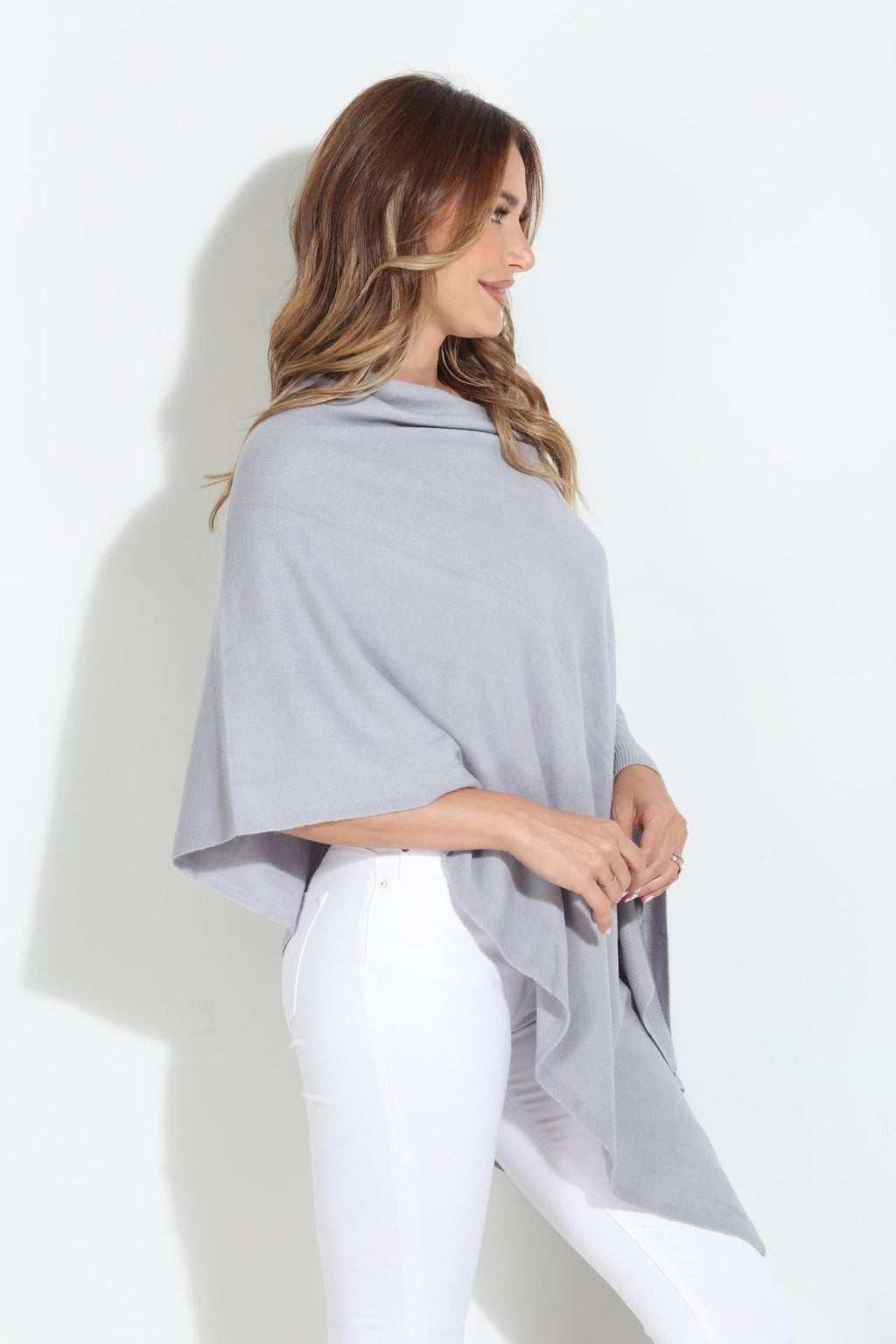 Cloud Throw-On Poncho-NEW COLOR