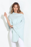 Matcha Throw-On Poncho -NEW COLOR