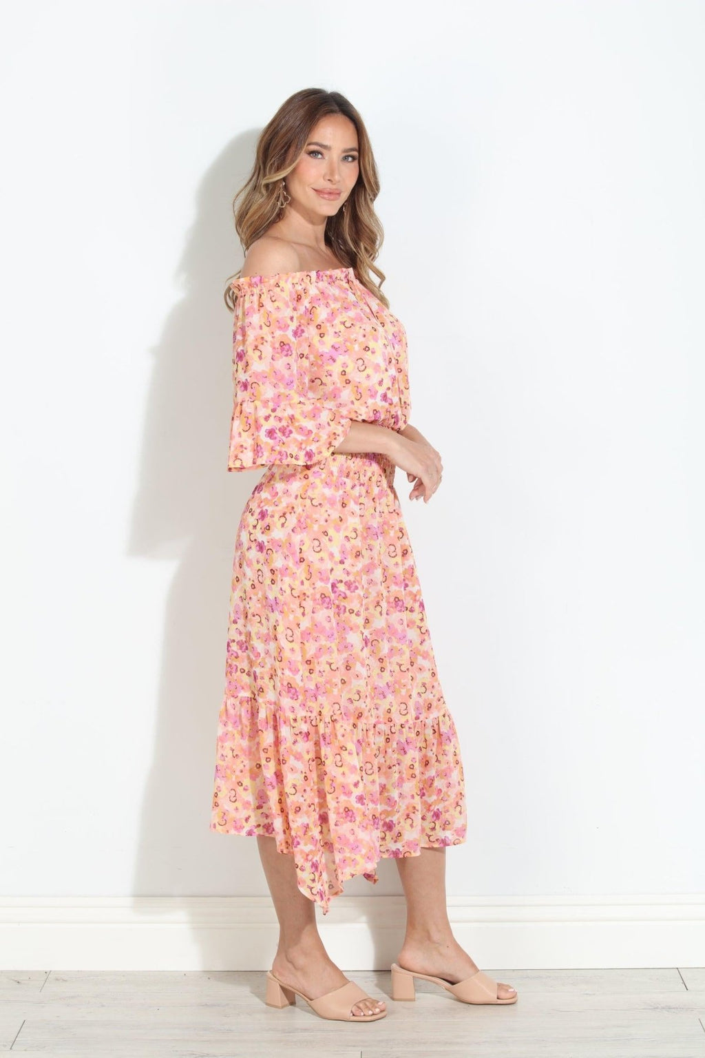 Jacinta OTS Ruffle Maxi-BEST SELLER