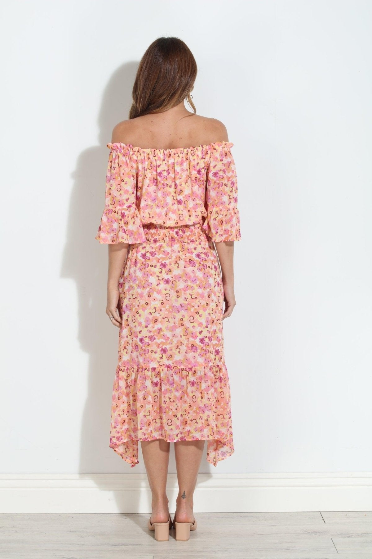 Jacinta OTS Ruffle Maxi-BEST SELLER