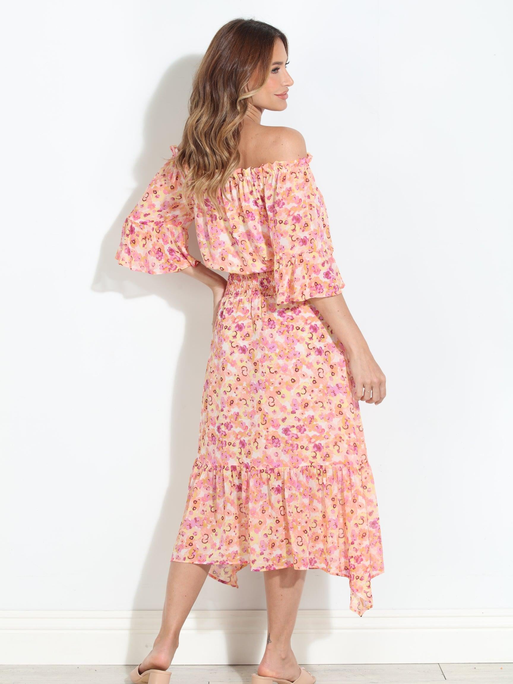 Jacinta OTS Ruffle Maxi-BEST SELLER