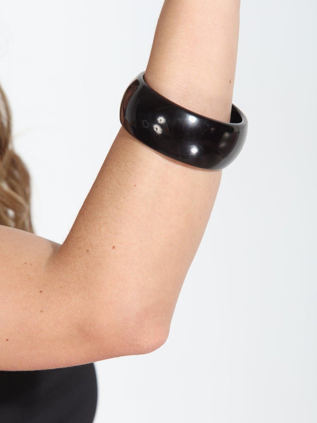 Onyx Acrylic Bangle