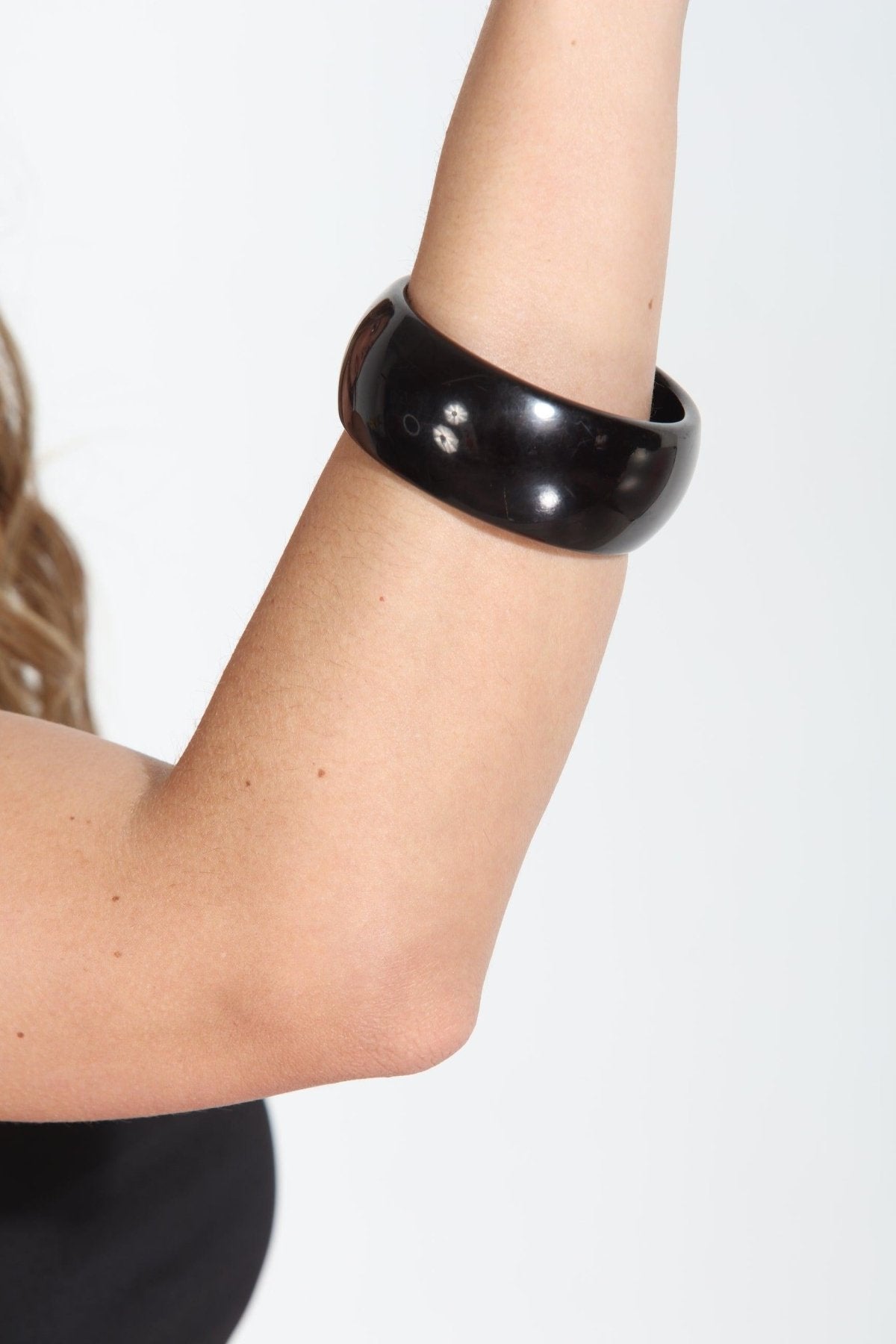 Onyx Acrylic Bangle