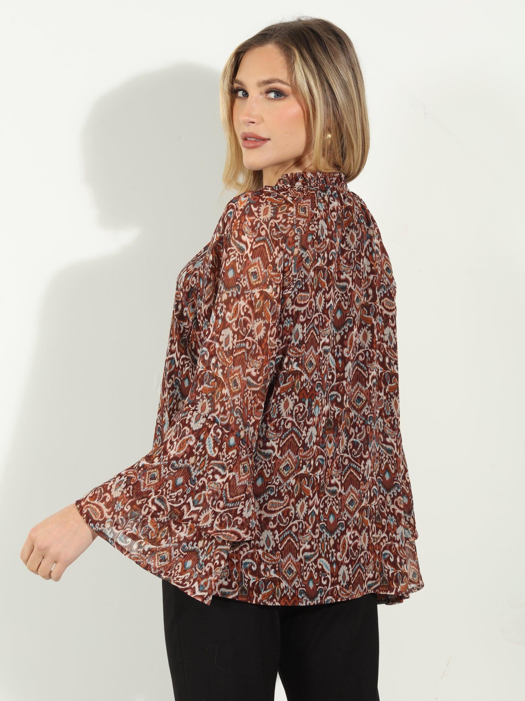 Isola Flare Boho Sleeve Top-BEST SELLER