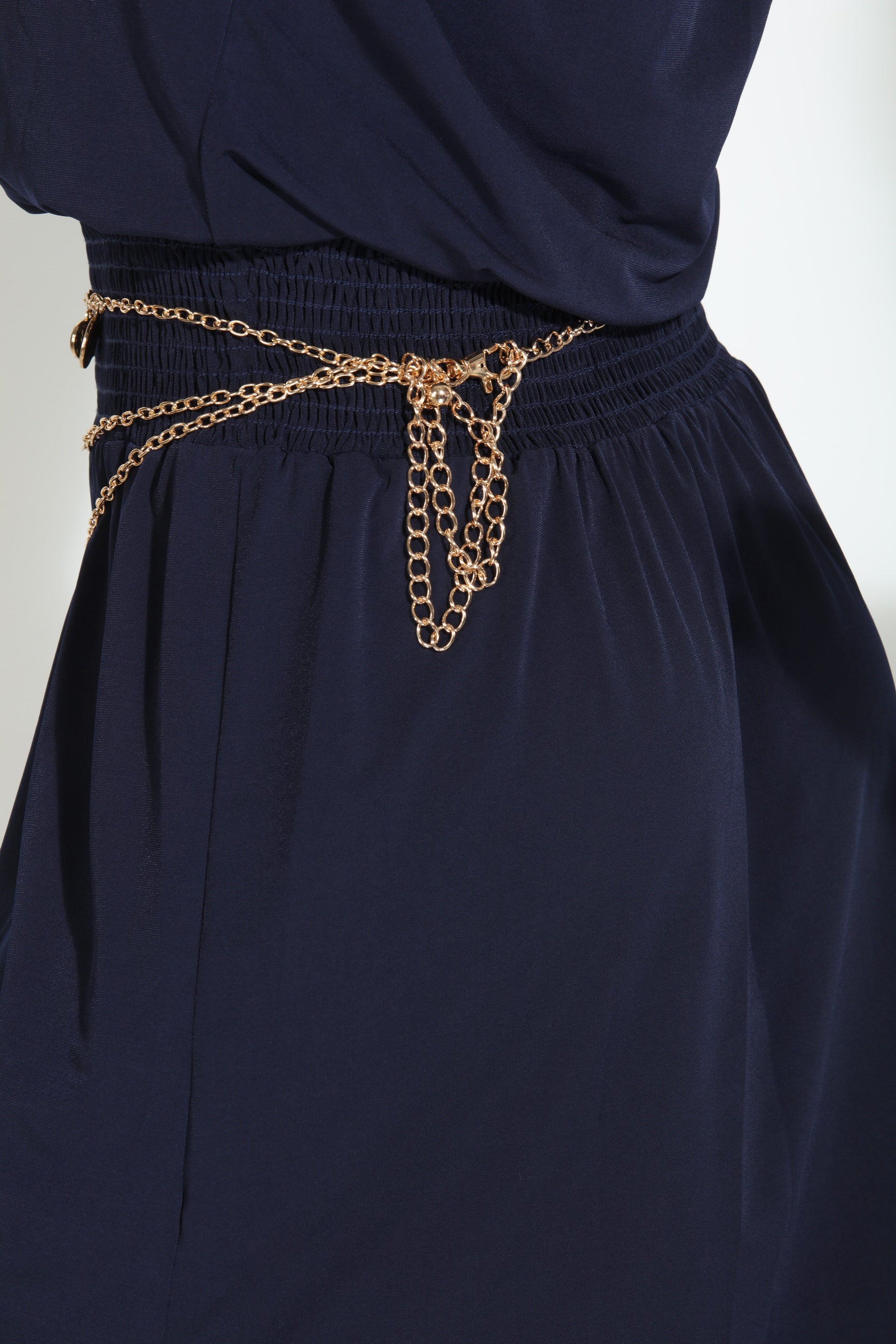 Gold Coin Pendant Belt