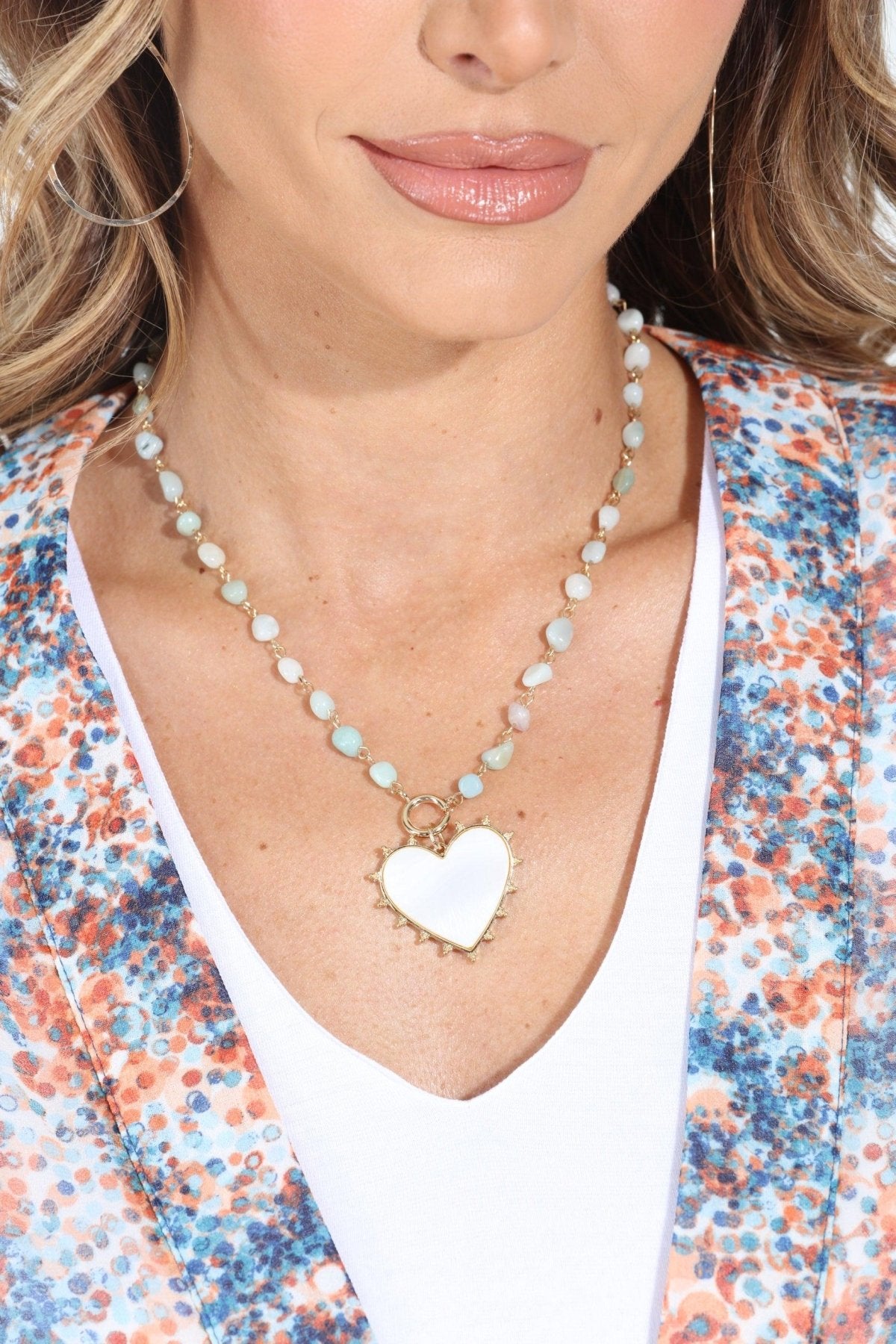 Lover Heart Statement Necklace