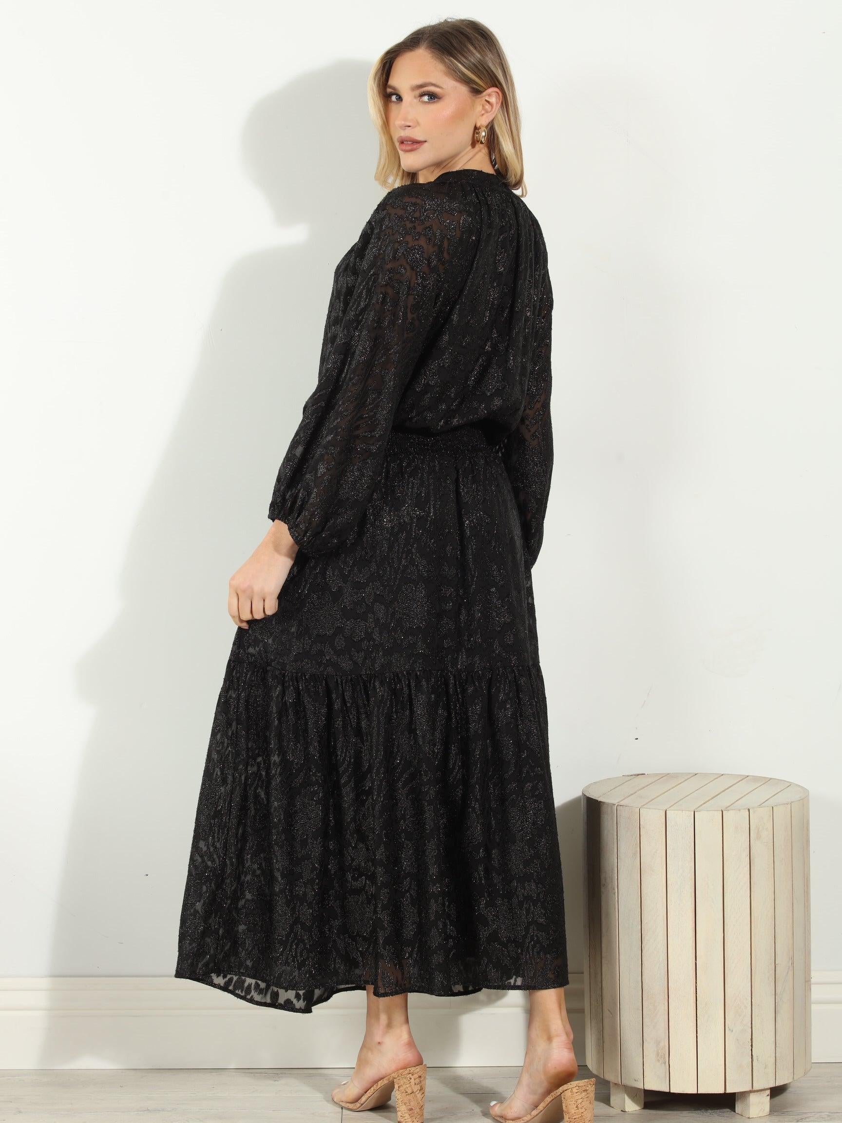 Yuna Smocked Maxi Dress-FINAL SALE