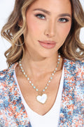 Lover Heart Statement Necklace