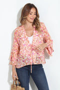Jacinta Boho Chiffon Jacket-FINAL SALE