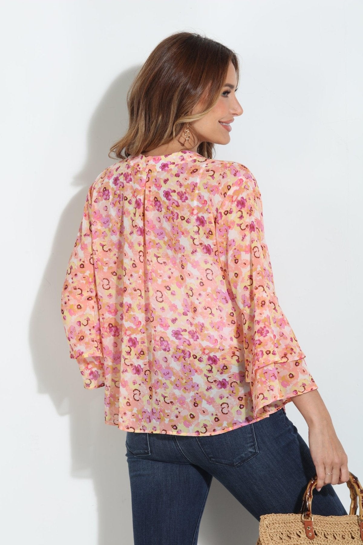 Jacinta Boho Chiffon Jacket-FINAL SALE
