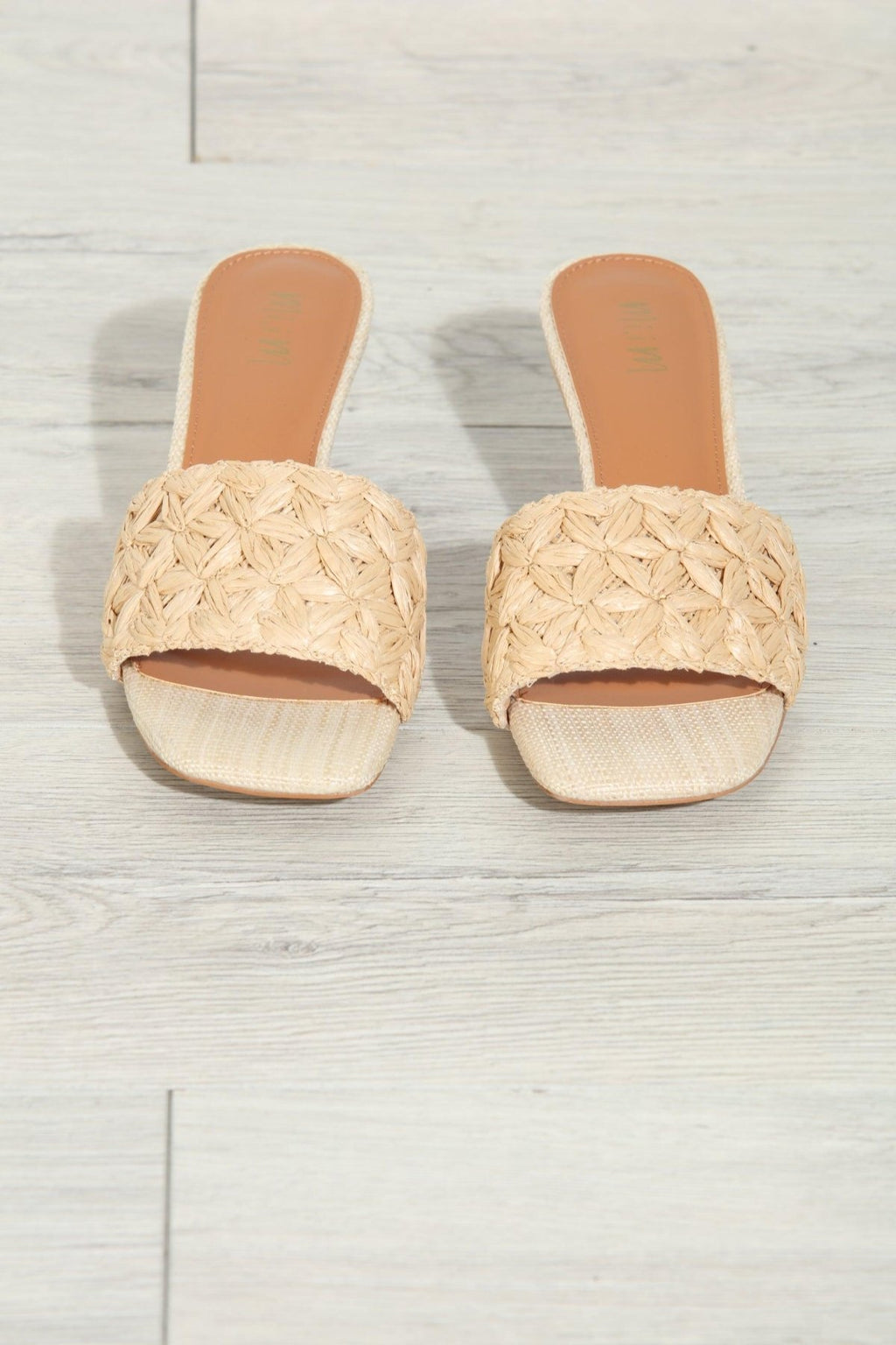 Luna Raffia Kitten Heels-BEST SELLER