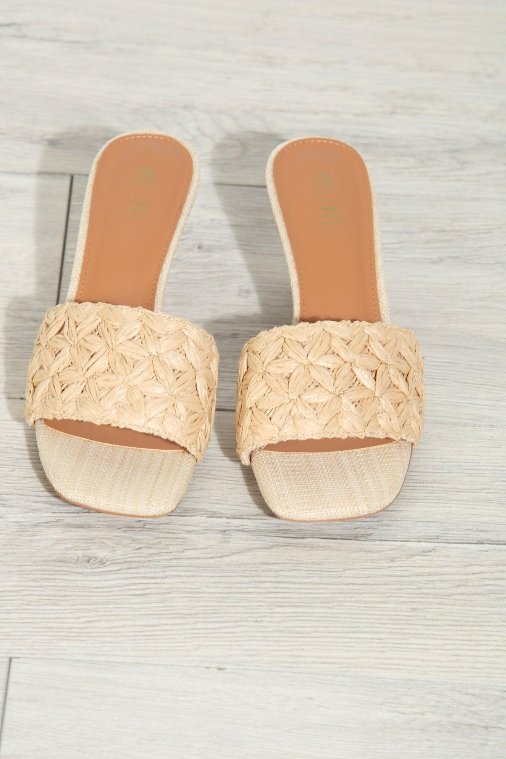 Luna Raffia Kitten Heels-BEST SELLER