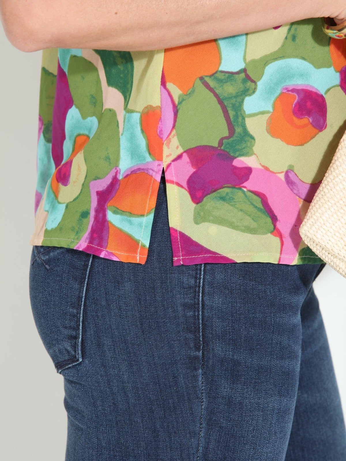 Malga Cowl Neck Blouse-FINAL  SALE