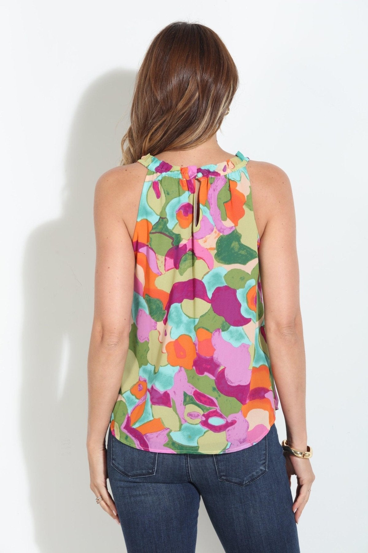 Malga Halter Blouse-FINAL SALE