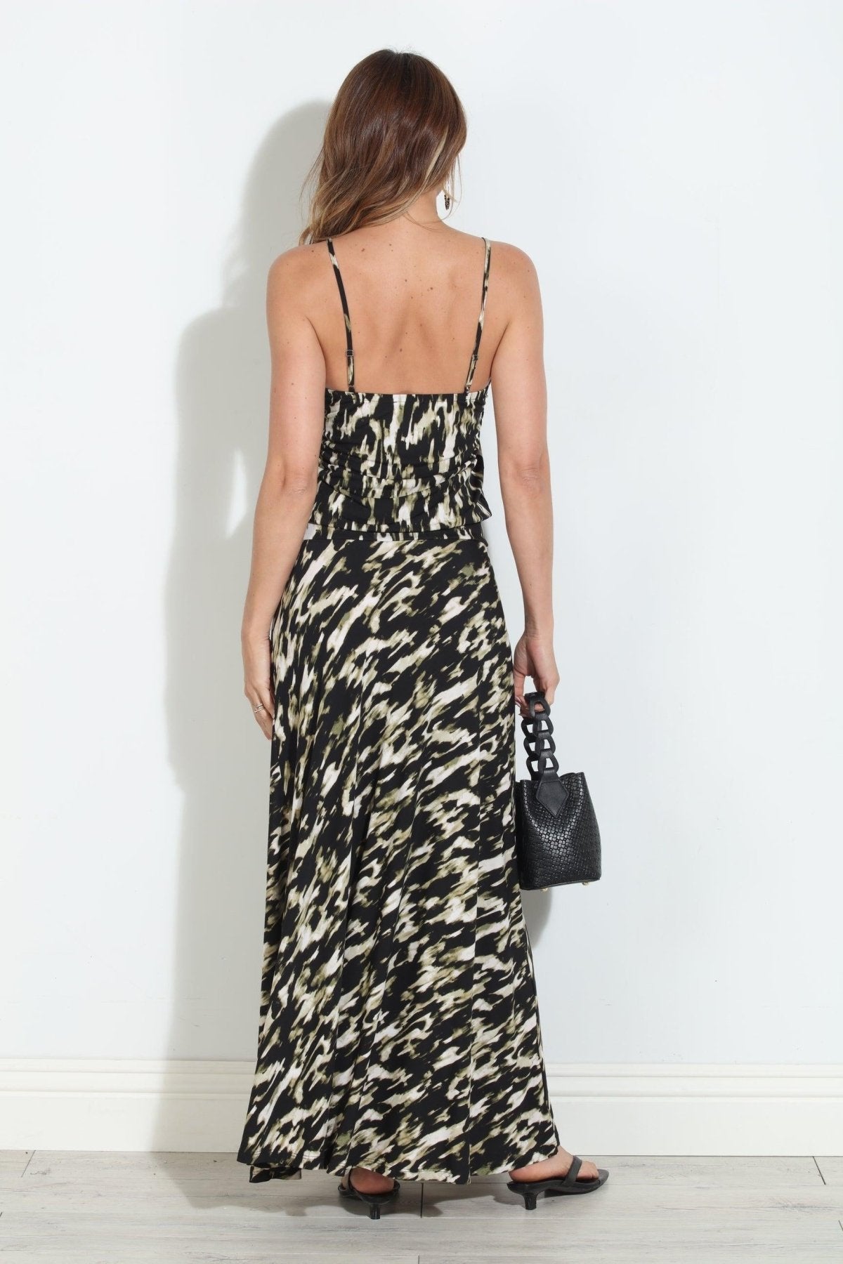 James Stretch Drop Waist Maxi Dress-BEST SELLER