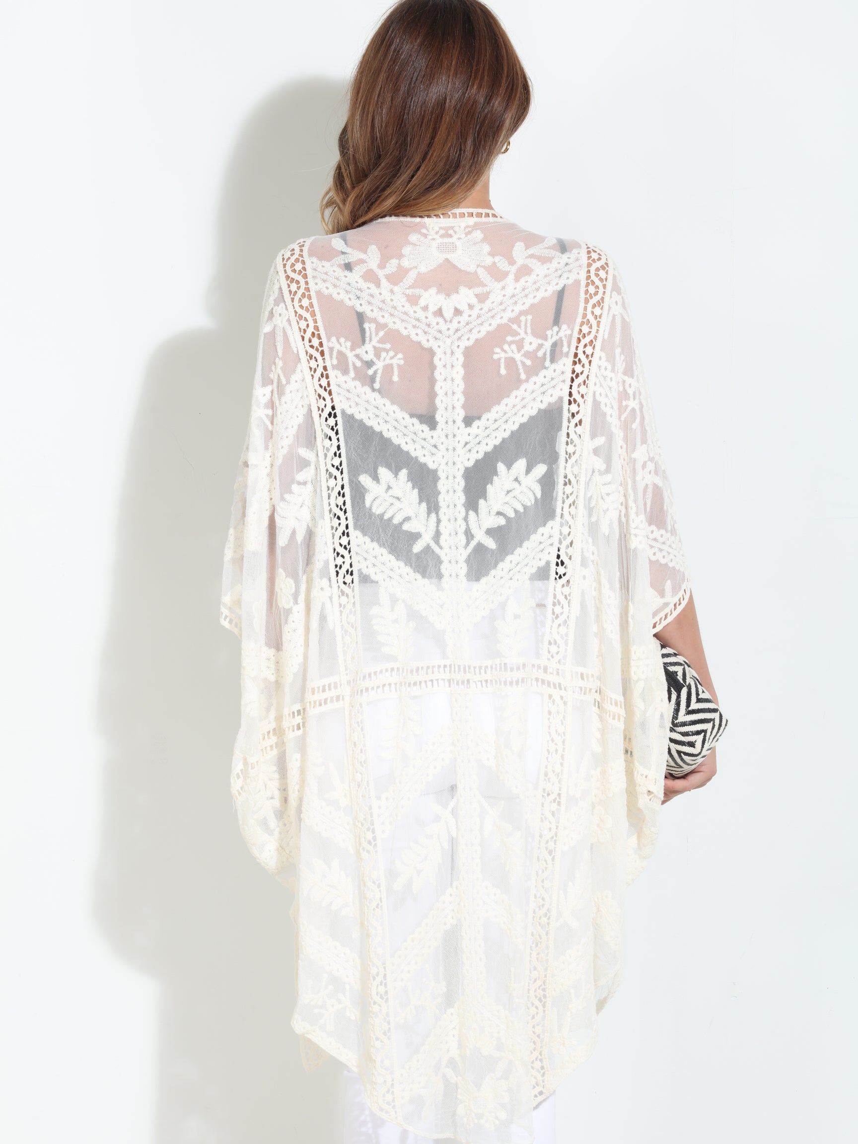 Kai Ivory Open Kimono-BEST SELLER