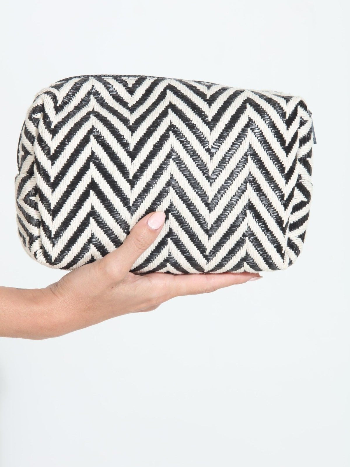 Woven Chevron Make-Up Bag-BEST SELLER