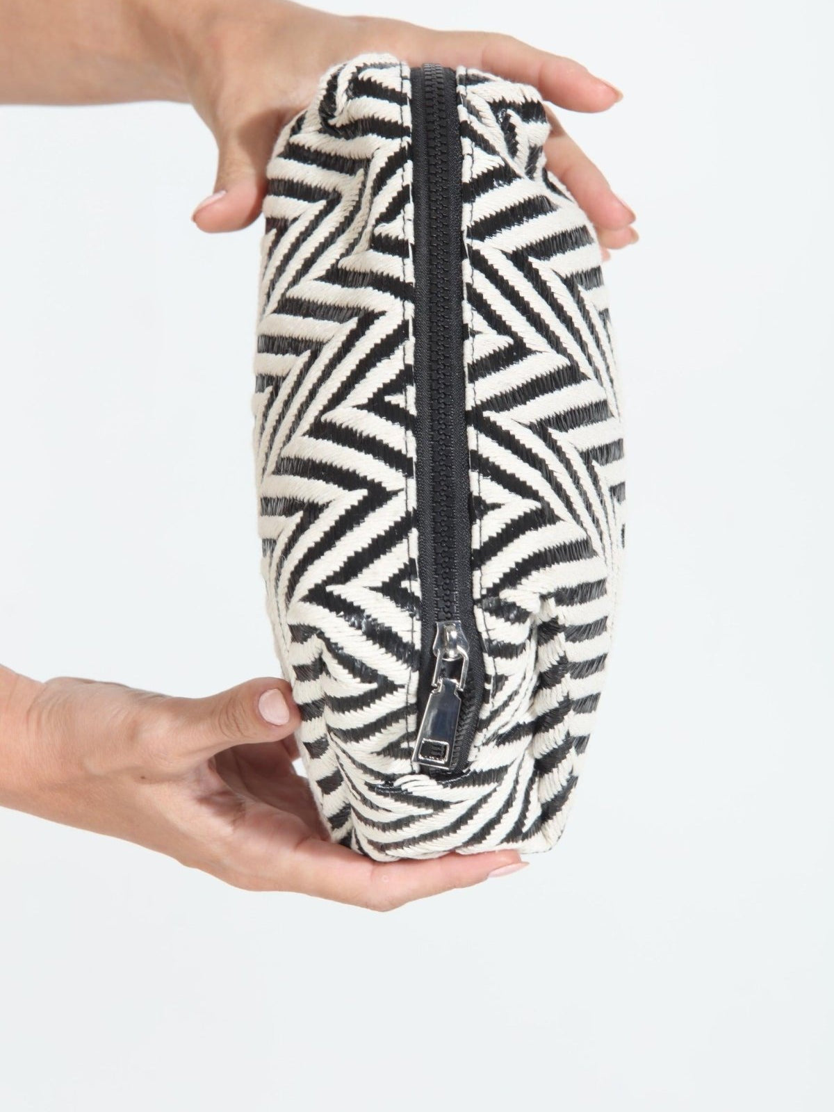 Woven Chevron Make-Up Bag-BEST SELLER