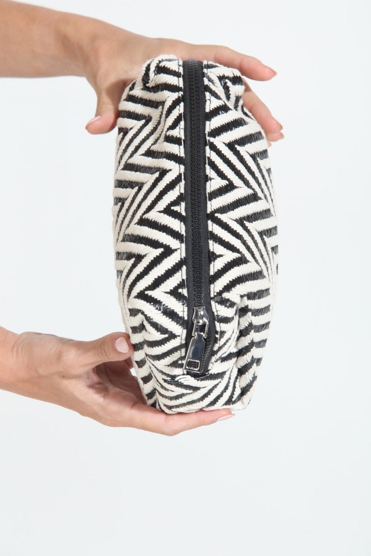 Woven Chevron Make-Up Bag-BEST SELLER