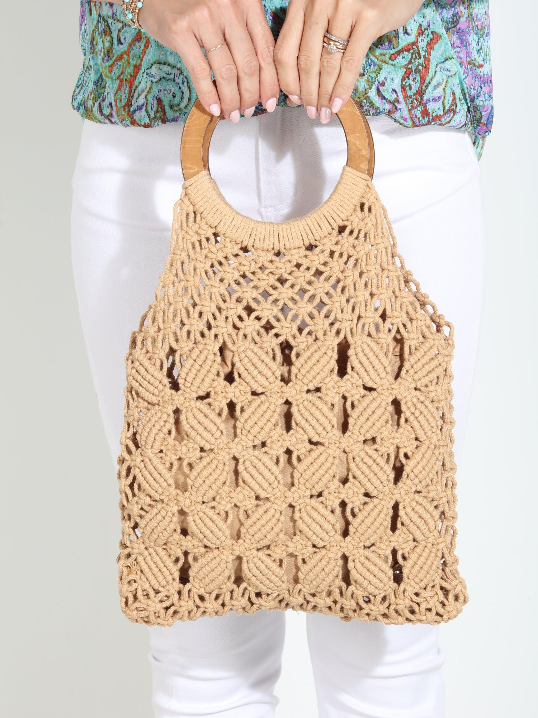 Sandy Crochet Handbag
