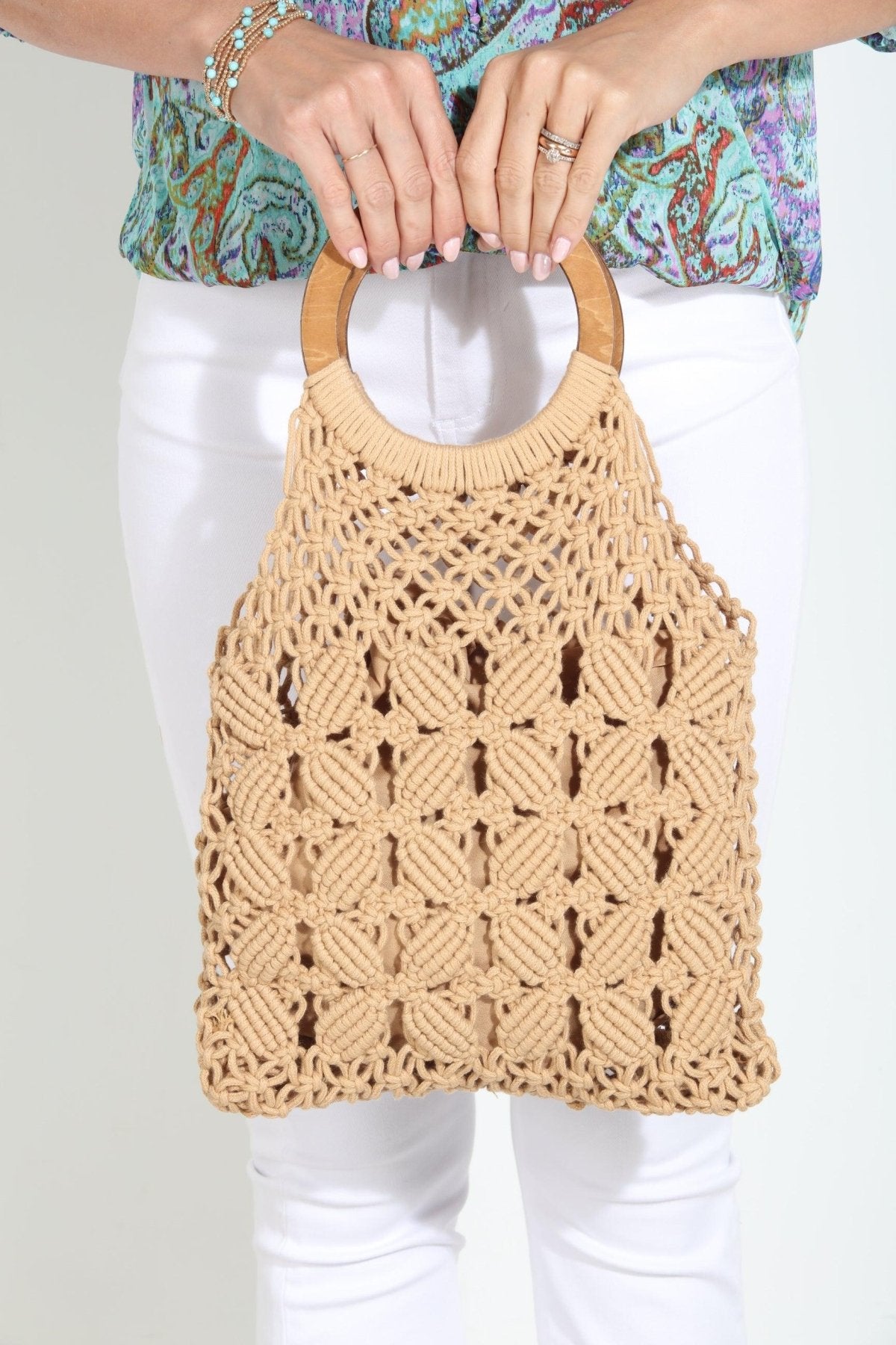 Sandy Crochet Handbag