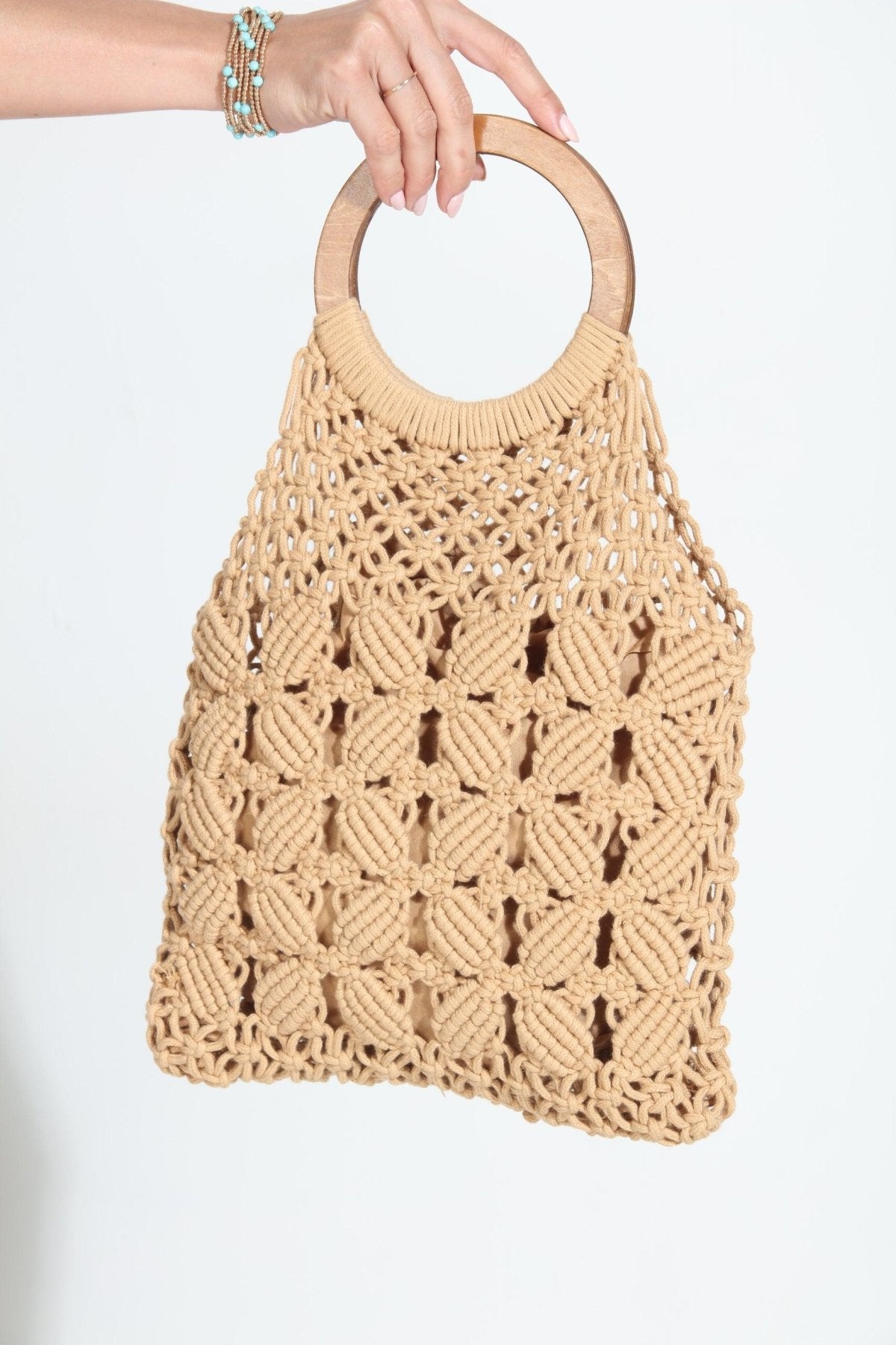 Sandy Crochet Handbag