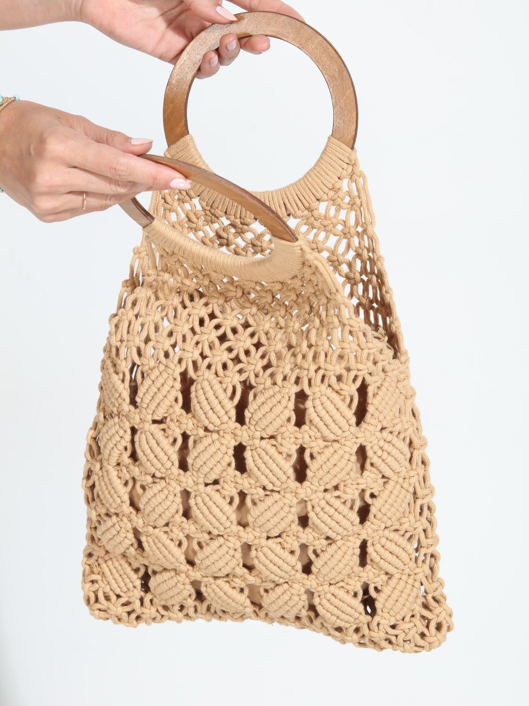 Sandy Crochet Handbag
