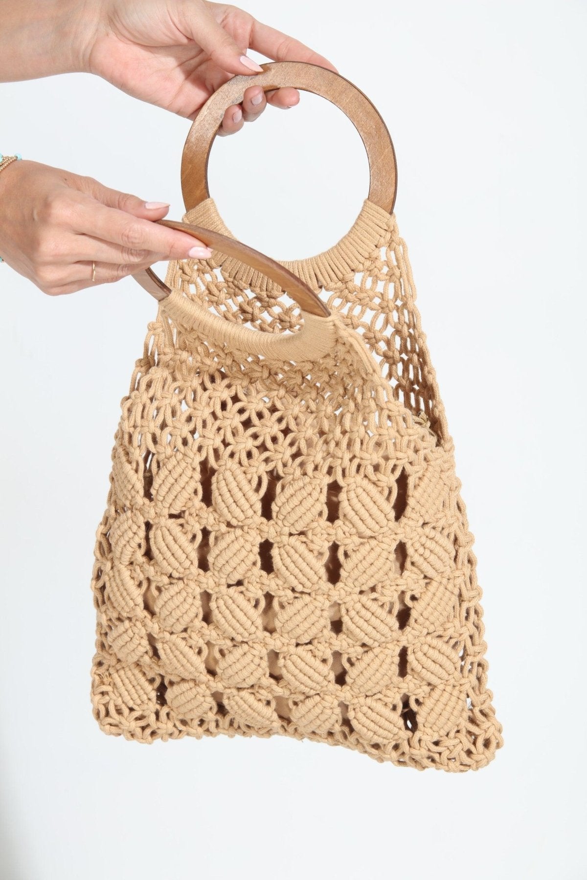 Sandy Crochet Handbag
