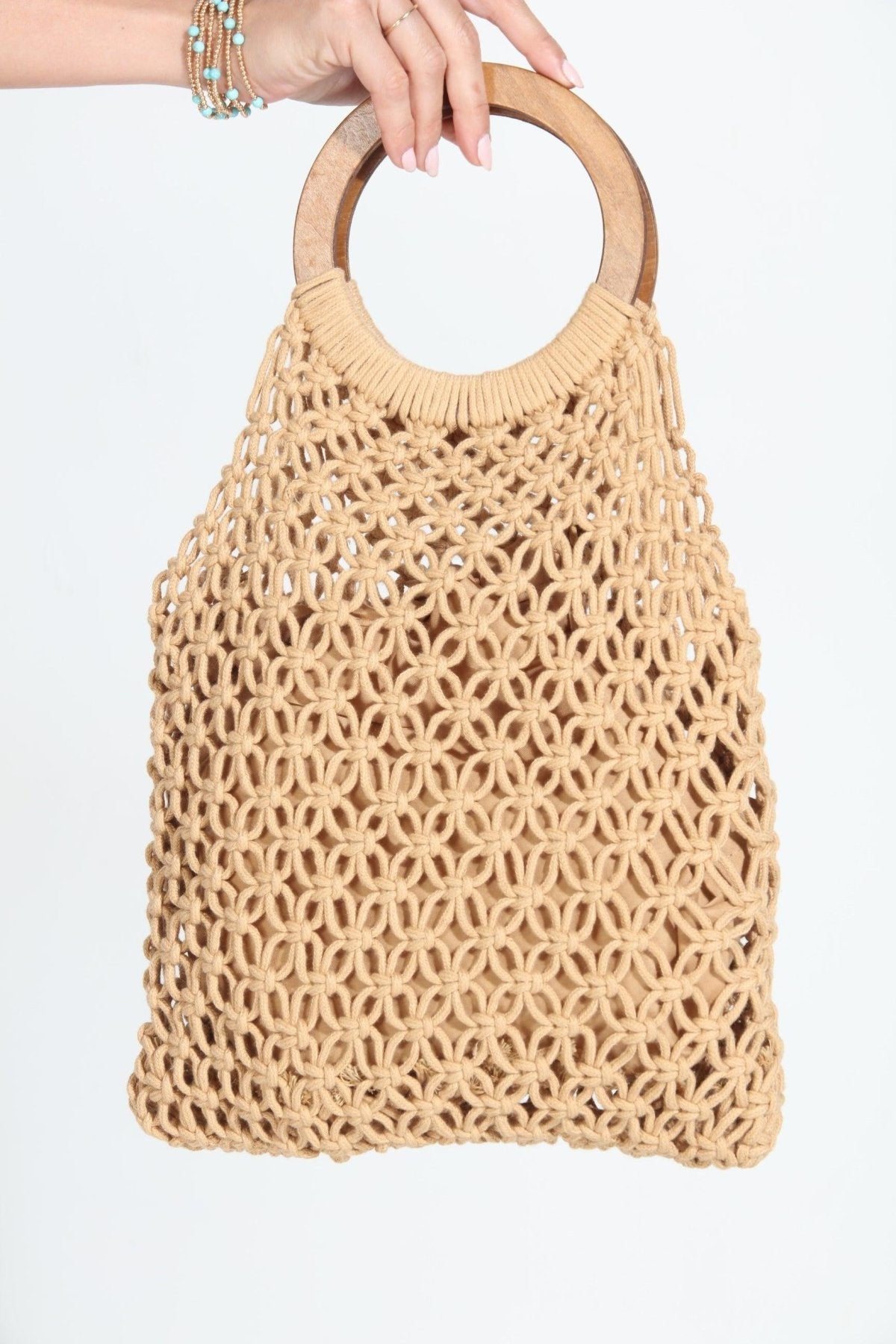 Sandy Crochet Handbag