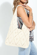 Thea Ivory Crochet Shoulder Bag-BEST SELLER