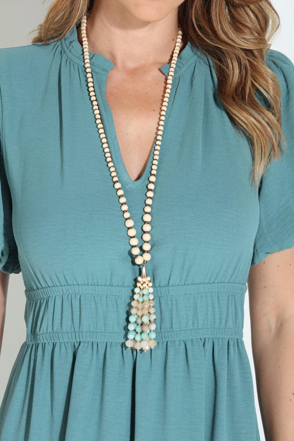 Mazunte Tassel Long Necklace