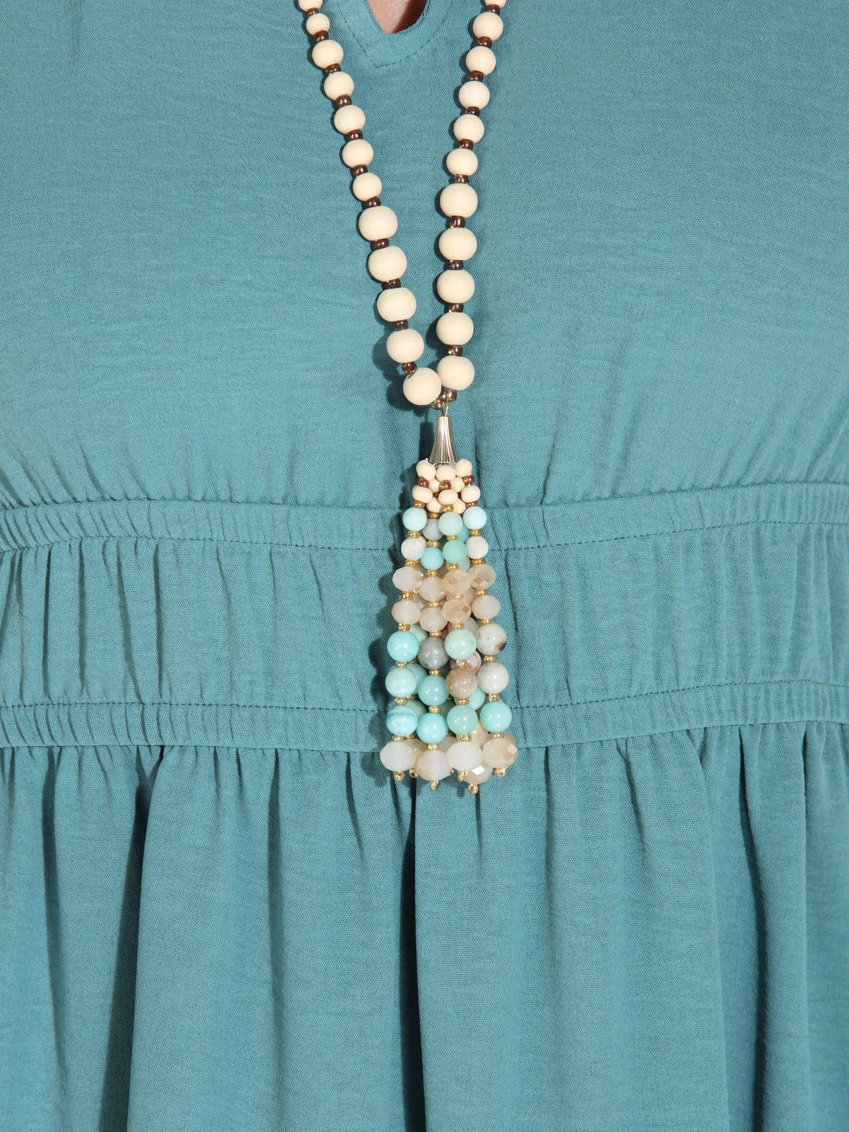 Mazunte Tassel Long Necklace